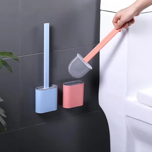 Silicone Deep-cleaning Comode Cleaning Brush