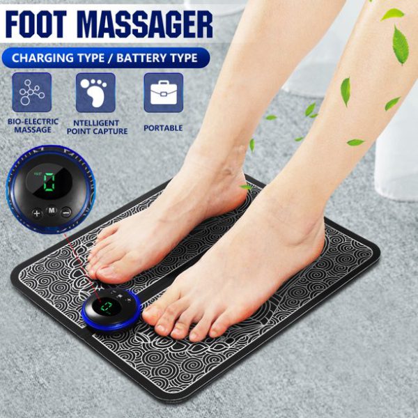 Ems Foot Massager Mat Electric Usb