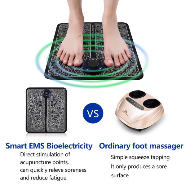 Ems Foot Massager Mat Electric Usb