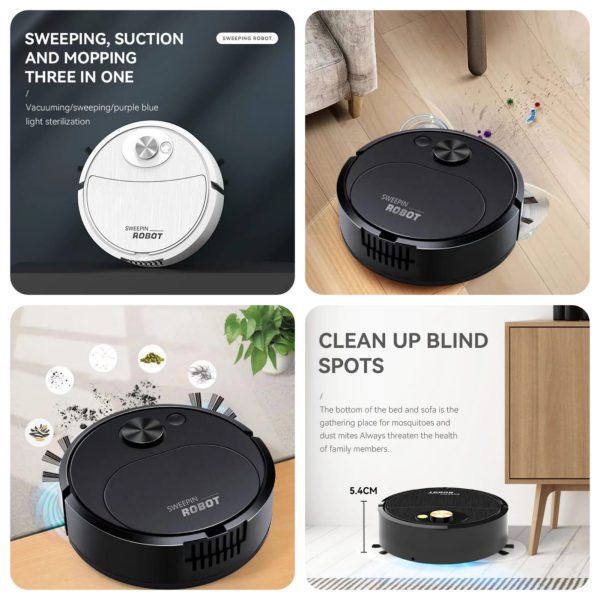 3 In 1 Smart Sweeping Robot Home Mini