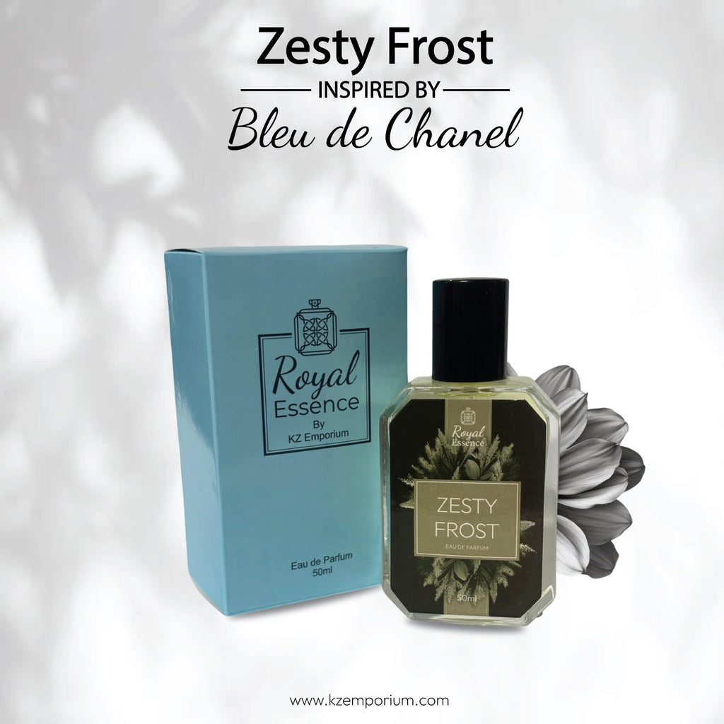 Zesty Frost-Inspired by Bleu de Chanel-For Unisex-Free Delivery